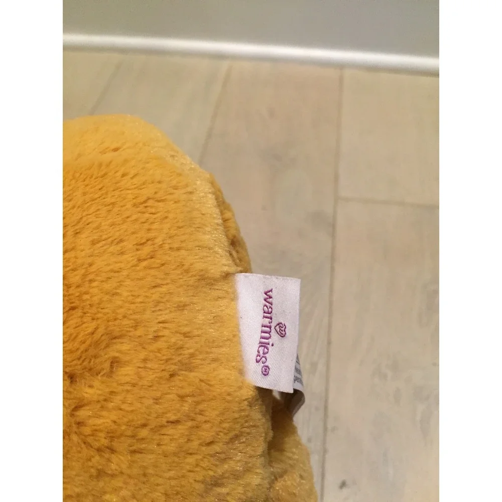 Warmies Gingerbread Man Microwaveable Lavender Scented Plush Weighted Toy Brown